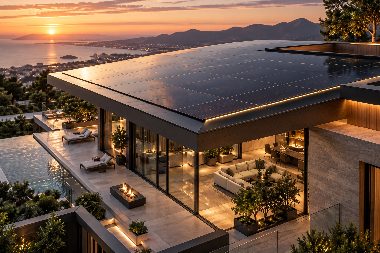 100% Solar Roof